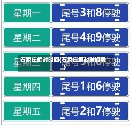 石家庄解封时间(石家庄解封时间表)-第1张图片