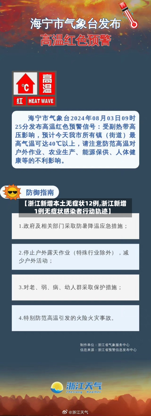 【浙江新增本土无症状12例,浙江新增1例无症状感染者行动轨迹】-第2张图片