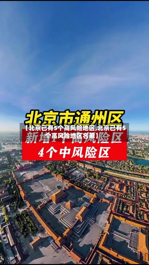 【北京已有5个高风险地区,北京已有5个高风险地区名单】-第1张图片