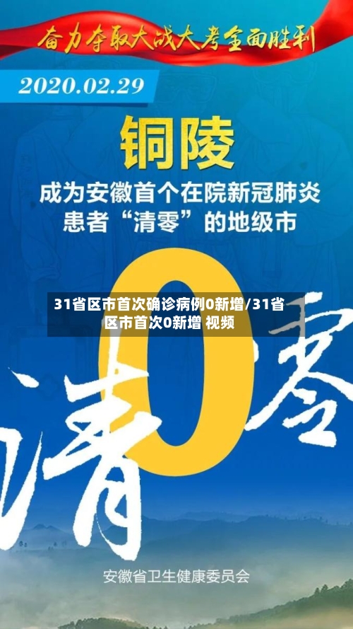 31省区市首次确诊病例0新增/31省区市首次0新增 视频-第2张图片