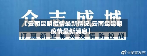 【云南昆明疫情最新情况,云南昆昆明疫情最新消息】-第2张图片